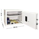 S.30.FP WHITE GLOSS · Сейф меблевий для дому (Львів)