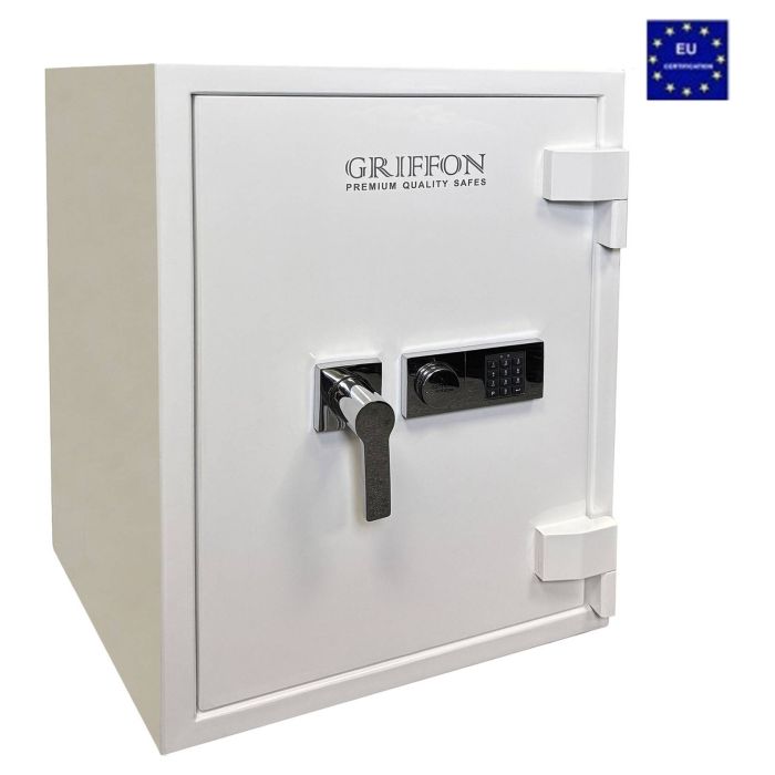 CLE.III.80.E Combi White Gloss – Вогнезламостійкий сейф 3 класу опору (фото 2)