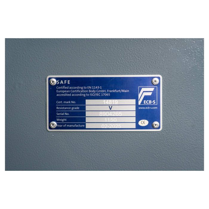 CLE.V.150.E Paxos · Зламостійкий сейф 5 класу опору (фото 10)