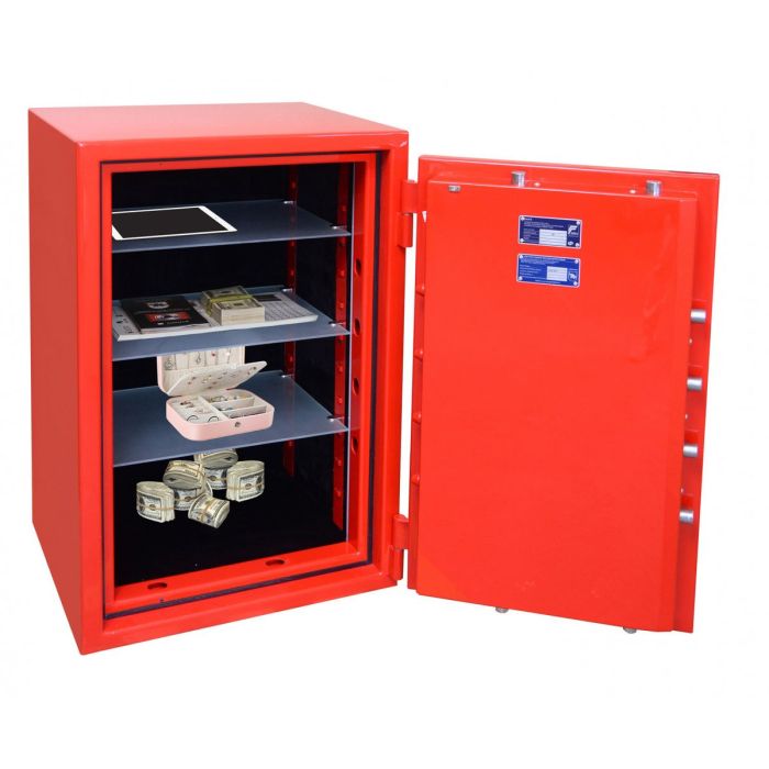 CLE.III.95.E Combi Gloss Red · Вогнезламостійкий сейф 3 класу опору (фото 6)