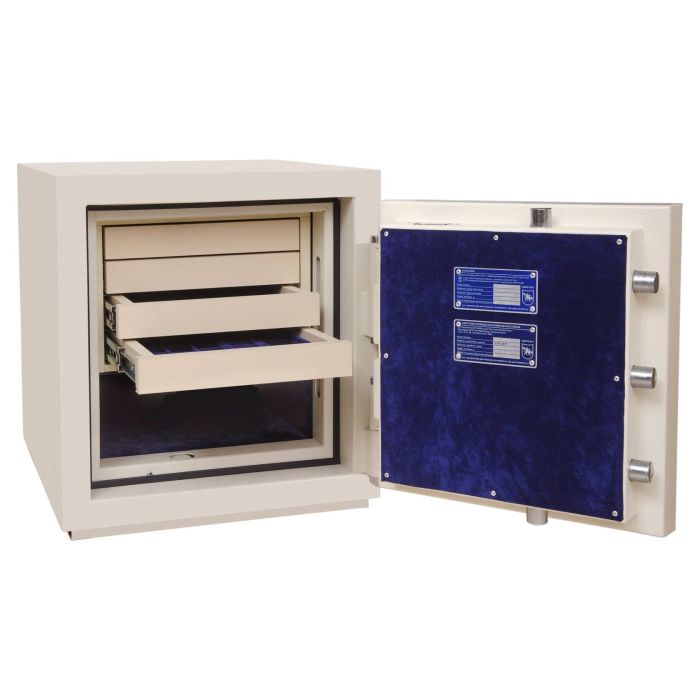 CL.II.50.E Cream Jewelry · Вогнезламостійкий сейф 2 класу опору для ювелірного магазину (фото 1)