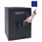 CLE.I.55.Fingerprint Black · Зламостійкий сейф 1 класу опору