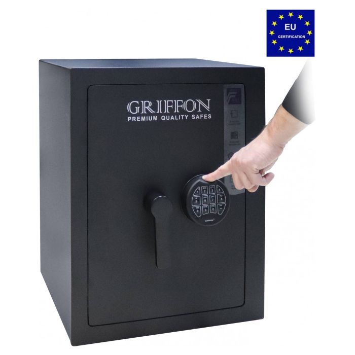 CLE.I.55.Fingerprint Black · Зламостійкий сейф 1 класу опору (фото 6)