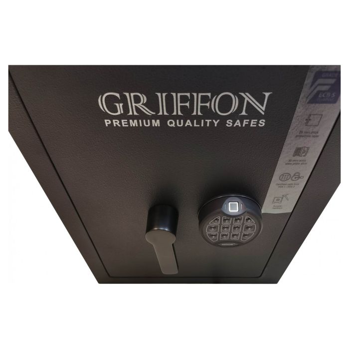 CLE.I.55.Fingerprint Black · Зламостійкий сейф 1 класу опору (фото 4)