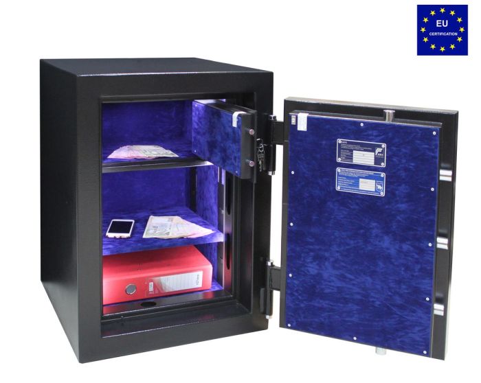 CLE.II.68.E Black · Вогнезламостійкий сейф 2 класу опору (фото 4)