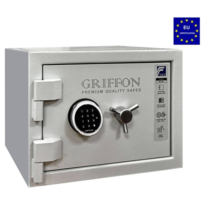 CLE.III.37.E Grey Left Side · Вогнезламостійкий сейф 3 класу опору (фото 2)