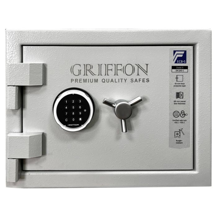 CLE.III.37.E Grey Left Side · Вогнезламостійкий сейф 3 класу опору (фото 6)