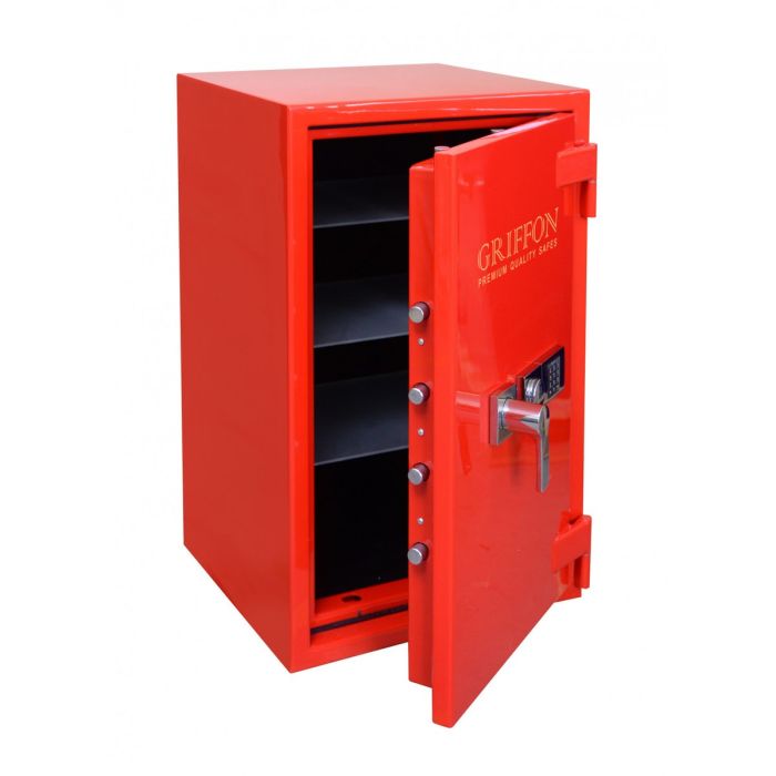 CLE.III.95.E Combi Gloss Red · Вогнезламостійкий сейф 3 класу опору (фото 4)