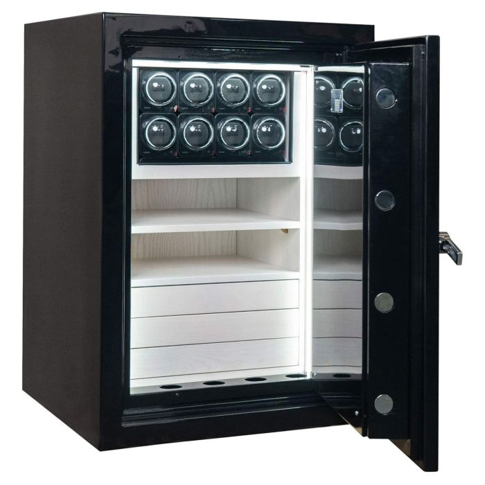 CLE.V.100.E.E Combi Jewelry Black · Преміальний сейф 5 класу для зберігання прикрас і годинників, які мають значення (фото 1)