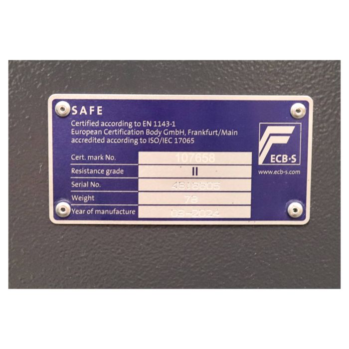 CLW II.42.K · Зламостійкий сейф 2 класу опору (фото 5)