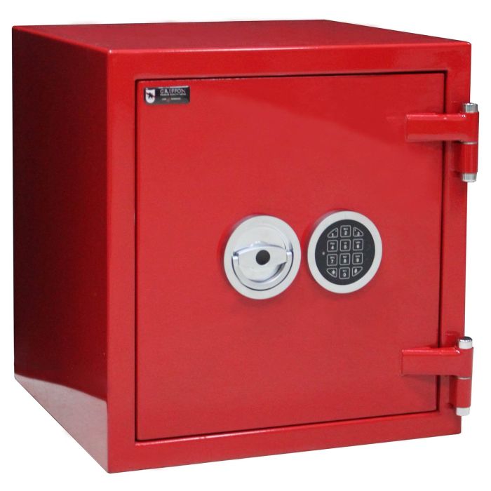 F.30.CL.I.50.E Lux Red · Сейф вогнезламостійкий 1 класу опору (фото 1)