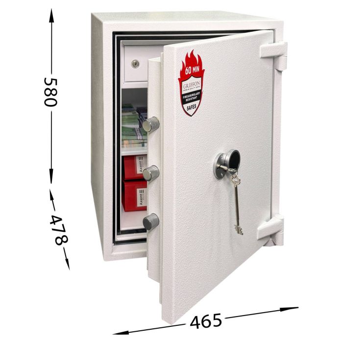 FRS.57.K White - Сейф вогнестійкий (фото 2)