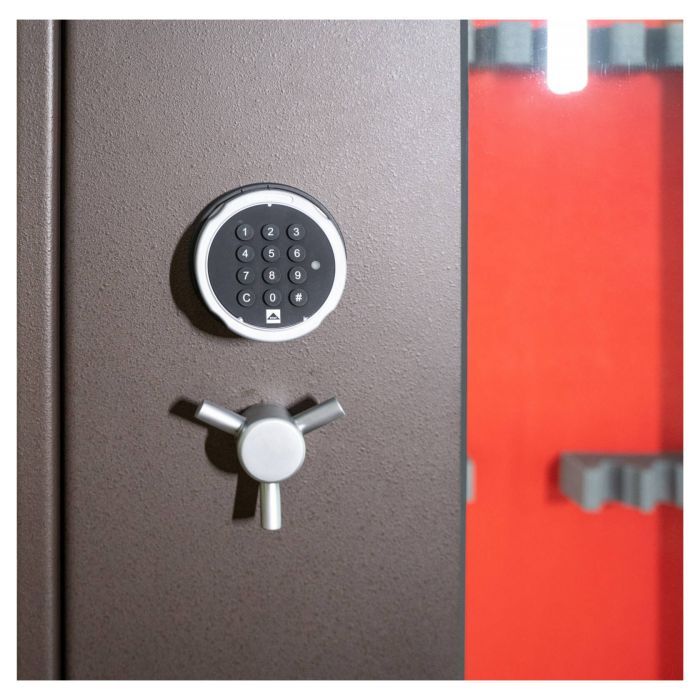 GD.840.E.T Glass Case Brown · Сейф для зброї зламостійкий 1 класу опору (фото 8)