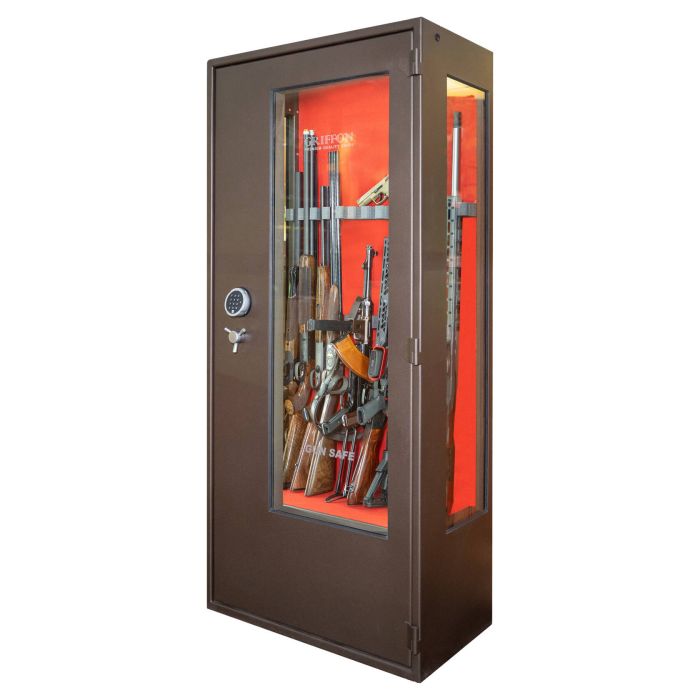 GD.840.E.T Glass Case Brown · Сейф для зброї зламостійкий 1 класу опору (фото 4)