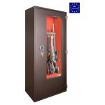 GD.840.E.T Glass Brown · Сейф для зброї зламостійкий 1 класу опору (Львів)