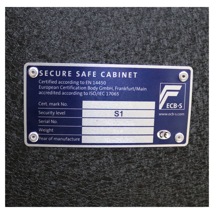 GE.450.E.L Black.CR · Сейф для зброї класу опору S1 (фото 7)