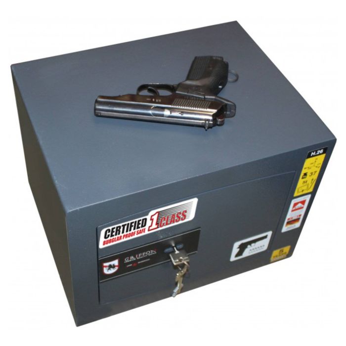 H.26.KP Dark Grey · Ззамостійкий сейф для пістолета · Клас 1 (фото 3)