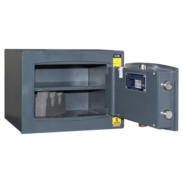 H.26.KP Dark Grey · Ззамостійкий сейф для пістолета · Клас 1 (фото 9)