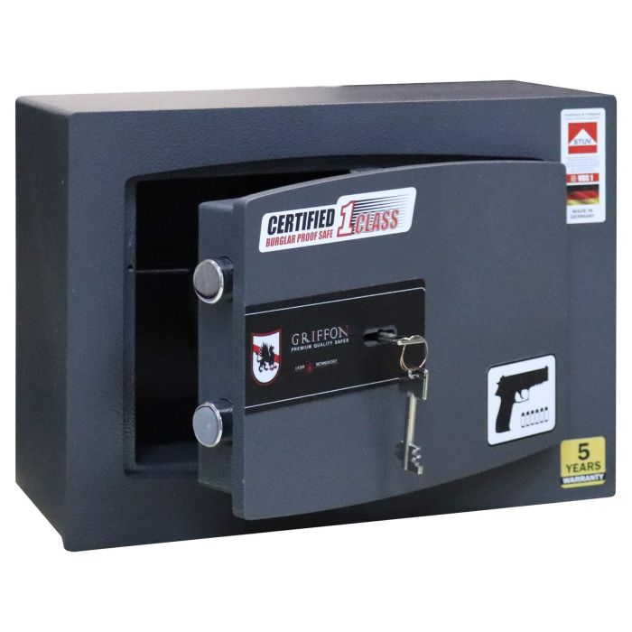 H.26/15.KP Dark Grey · Зламостійкий сейф для пістолета · Клас 1 (фото 3)
