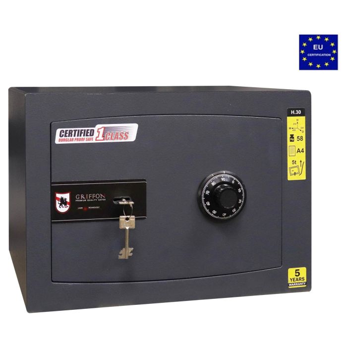 H.30.K.C Dark Grey · Зламостійкий меблевий сейф · Клас 1 (фото 2)