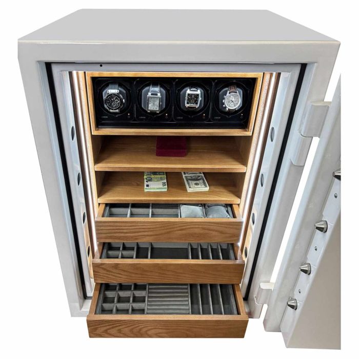 CLE.III.80.E Combi White Gloss – Вогнезламостійкий сейф 3 класу опору (фото 9)