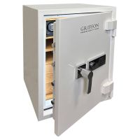 CLE.III.80.E Combi White Gloss · Вогнезламостійкий сейф 3 класу опору