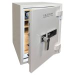 CLE.III.80.E Combi White Gloss – Вогнезламостійкий сейф 3 класу опору (Львів)