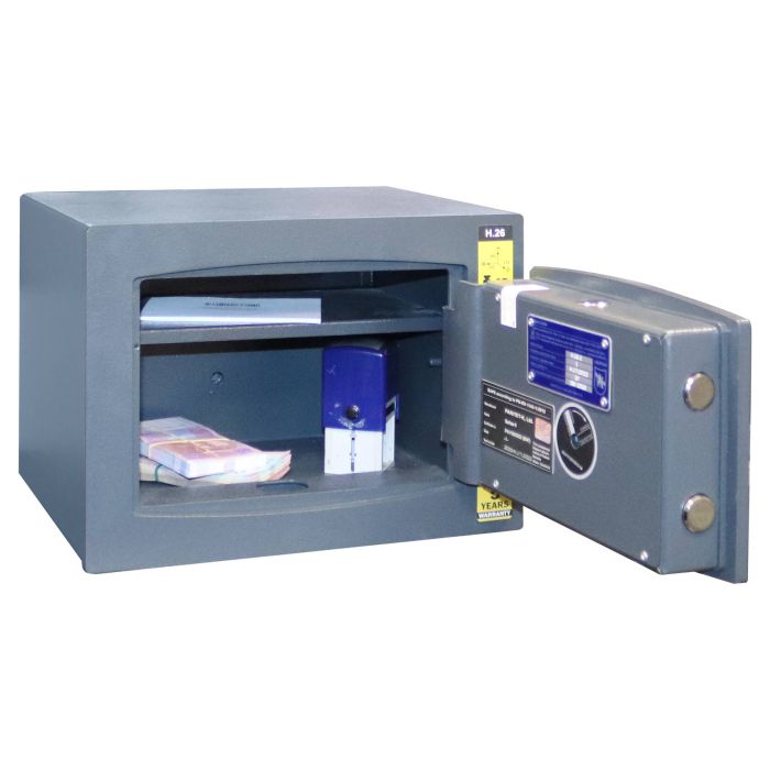 H.26.C Dark Grey- Зламостійкий меблевий сейф · Клас 1 (фото 6)