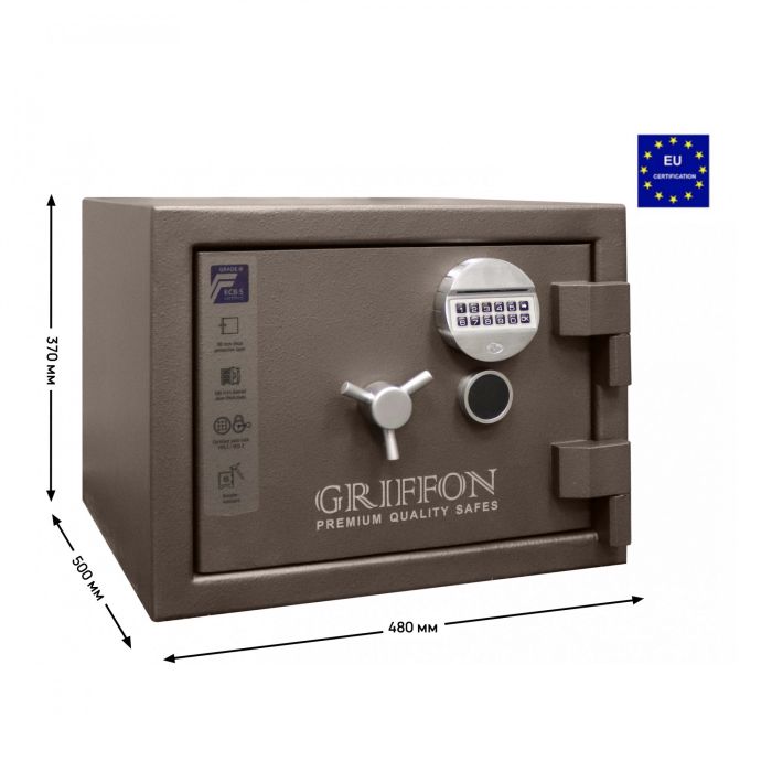 CLE.III.37.K.E · Вогнезламостійкий сейф 3 класу опору (фото 2)