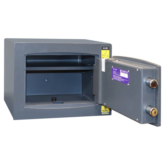 H.26.E Dark Grey · Зламостійкий меблевий сейф · Клас 1 (фото 3)