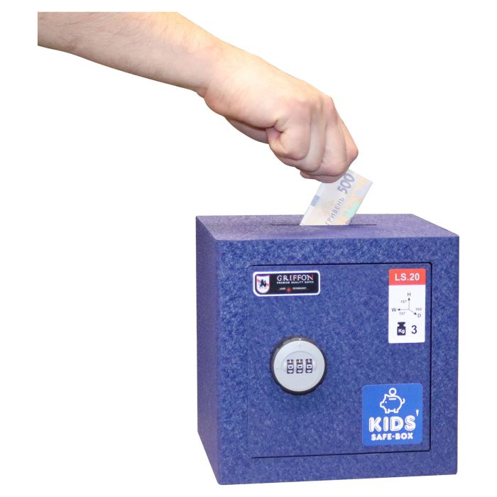 LS.20.C Blue · Дитячий сейф-скарбничка (фото 4)