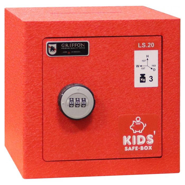 LS.20.C Red · Дитячий сейф-скарбничка (фото 1)