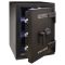 CLE.II.68.E Max Black · Вогнезламостійкий сейф 2 класу опору