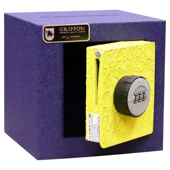 LS.15.C Yellow-Blue · Дитячий сейф-скарбничка (фото 3)