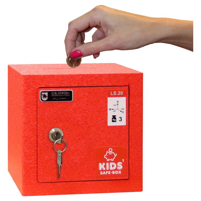 LS.20.K Red · Дитячий сейф-скарбничка (фото 3)