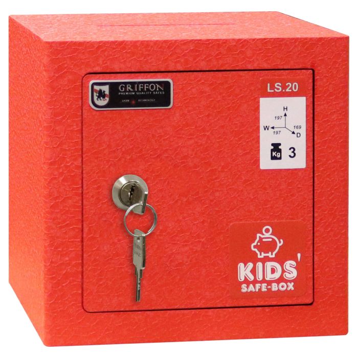 LS.20.K Red · Дитячий сейф-скарбничка (фото 1)