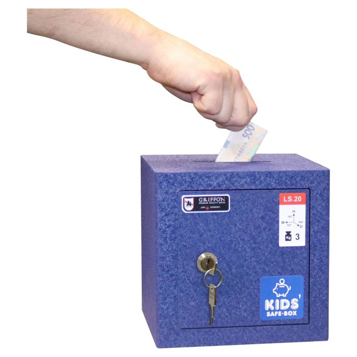 LS.20.K Blue · Дитячий сейф-скарбничка (фото 2)