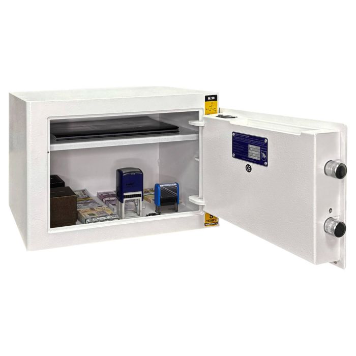 M.30.E WHITE GLOSS · Сейф меблевий для дому класу опору S1 (фото 6)