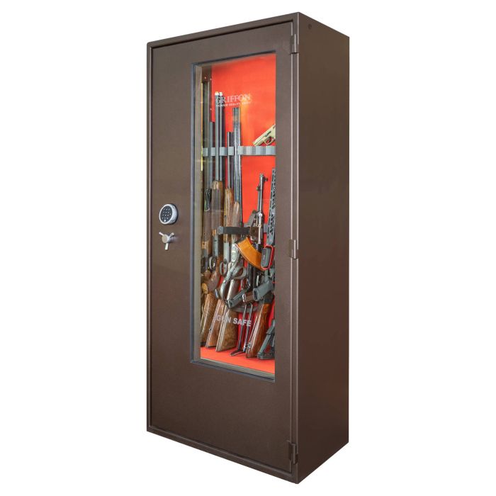 GD.840.E.T Glass Brown · Сейф для зброї зламостійкий 1 класу опору (фото 5)