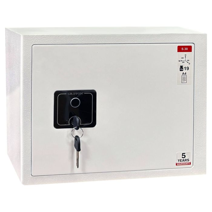 S.30.FP WHITE GLOSS · Сейф меблевий для дому (фото 2)